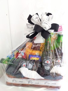  Cesta Especial com 3 Cervejas