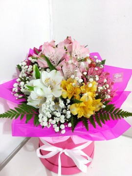 Box com mix de flores