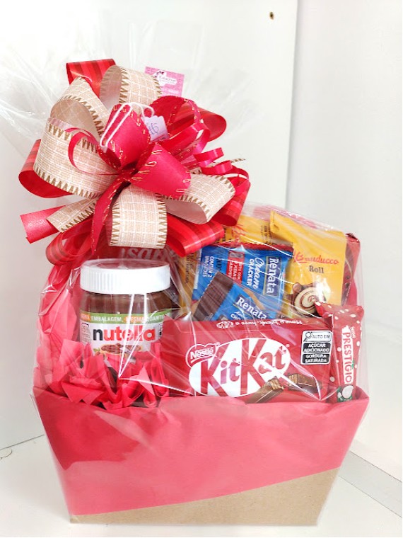 Box, Nutella Parabéns.